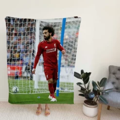 Mohamed Salah Ghaly  Liverpool Fleece Blanket