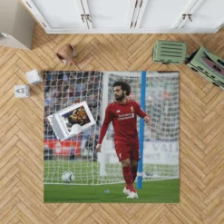 Mohamed Salah Ghaly  Liverpool Rug