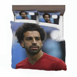 Mohamed Salah Spirited Soccer Player Bedding Set 1