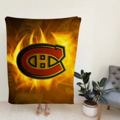 Montreal Canadiens Popular Canadian Hockey Club Fleece Blanket