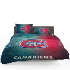 Montreal Canadiens Professional NHL Hockey Club Bedding Set