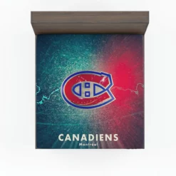 Montreal Canadiens Professional NHL Hockey Club Fitted Sheet