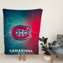 Montreal Canadiens Professional NHL Hockey Club Fleece Blanket