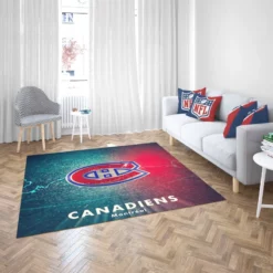 Montreal Canadiens Professional NHL Hockey Club Rug 2