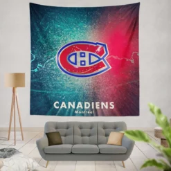 Montreal Canadiens Professional NHL Hockey Club Tapestry