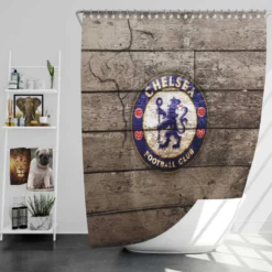 Most Epic Football Club Chelsea FC Shower Curtain