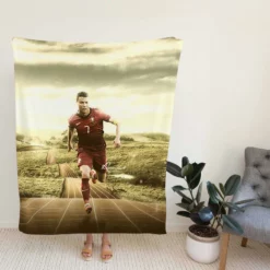 Most Epic Portugal Football Player Cristiano Ronaldo Fleece Blanket