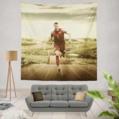 Most Epic Portugal Football Player Cristiano Ronaldo Tapestry