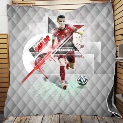 Most Goal in FIFA WC Cristiano Ronaldo Quilt Blanket