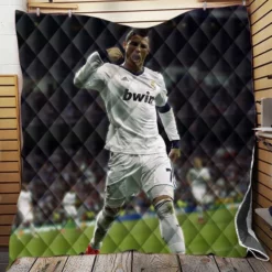 Most Score Real Madrid Player Cristiano Ronaldo Quilt Blanket