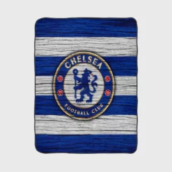 Most Winning Chelsea Club Logo Fleece Blanket 1