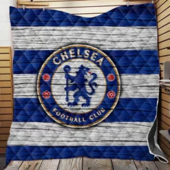 Most Winning Chelsea Club Logo Quilt Blanket