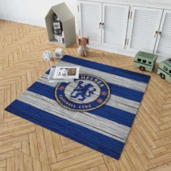 Most Winning Chelsea Club Logo Rug 1