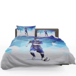 Motivational Football Player Lionel Messi Bedding Set