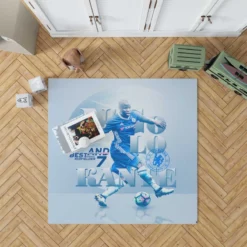 N Golo Kante  Chelsea Strong Football Player Rug