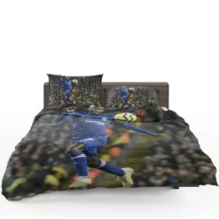 N Golo Kante Energetic Chelsea Football Player Bedding Set