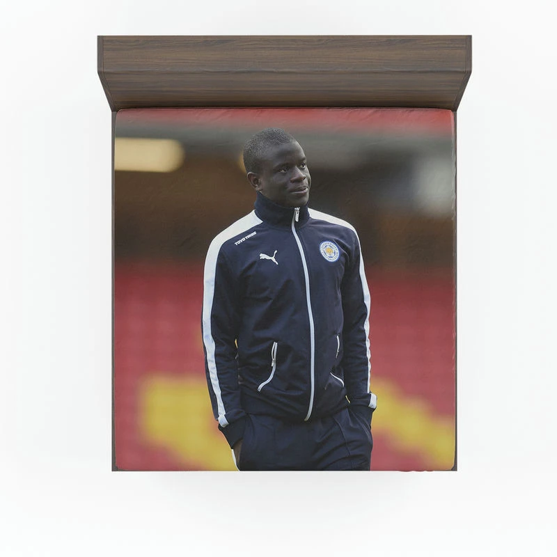 N Golo Kante French Professional Football Player Fitted Sheet