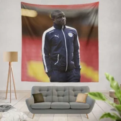 N Golo Kante French Professional Football Player Tapestry