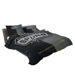 NBA Basketball Club San Antonio Spurs Logo Bedding Set 2