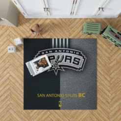 NBA Basketball Club San Antonio Spurs Logo Rug