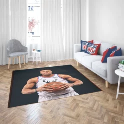 NBA Basketball Player Giannis Antetokounmpo Rug 2