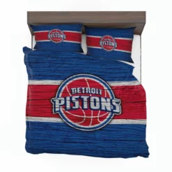 NBA Basketball Team Detroit Pistons Bedding Set 1