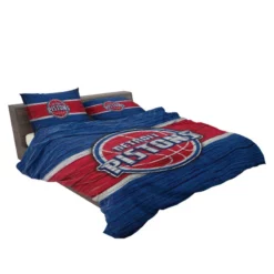 NBA Basketball Team Detroit Pistons Bedding Set 2