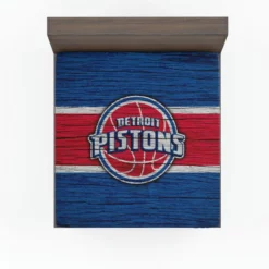 NBA Basketball Team Detroit Pistons Fitted Sheet