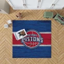 NBA Basketball Team Detroit Pistons Rug