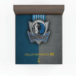 NBA Champions Basketball Logo Dallas Mavericks Fitted Sheet