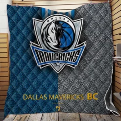 NBA Champions Basketball Logo Dallas Mavericks Quilt Blanket