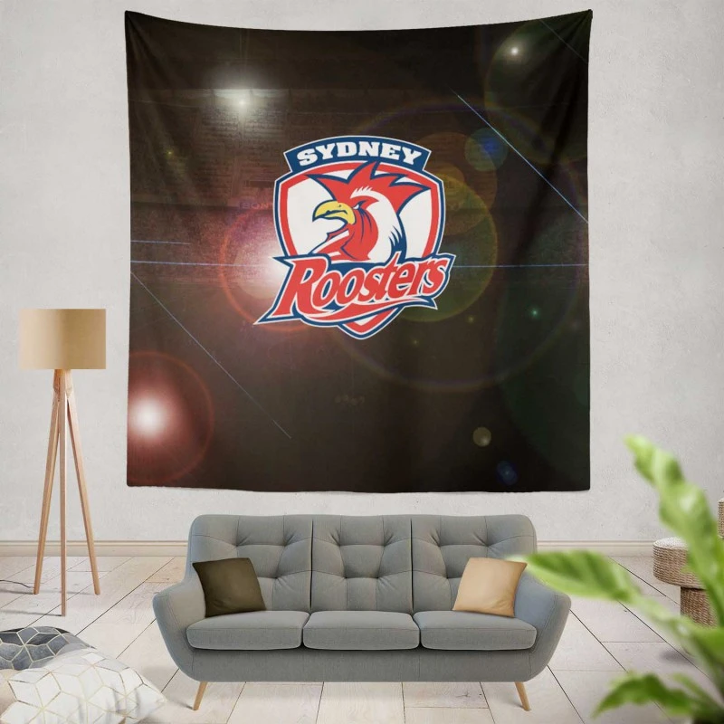 NRL Rugby Club Sydney Roosters Tapestry