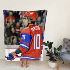 Nail Yakupov Professional NHL Hockey Player Fleece Blanket