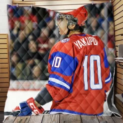 Nail Yakupov Professional NHL Hockey Player Quilt Blanket