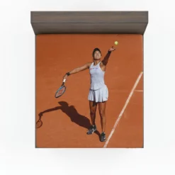 Naomi Osaka Japanese Professional Tennis Player Fitted Sheet