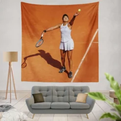 Naomi Osaka Japanese Professional Tennis Player Tapestry