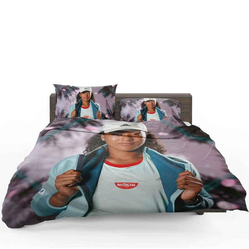 Naomi Osaka Powerful WTA Tennis Player Bedding Set