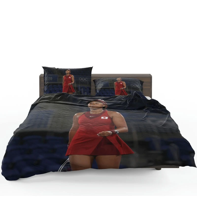 Naomi Osaka World No1 Tennis Player Bedding Set