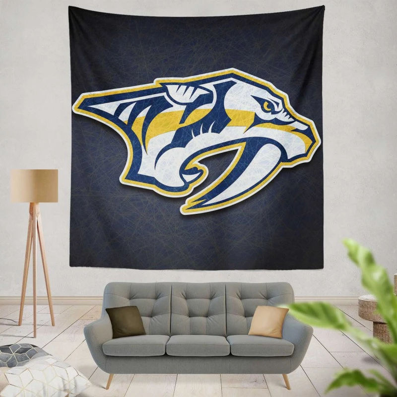 Nashville Predators Excellent NHL Hockey Team Tapestry