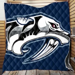 Nashville Predators Popular NHL Hockey Team Quilt Blanket