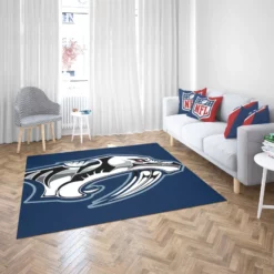 Nashville Predators Popular NHL Hockey Team Rug 2