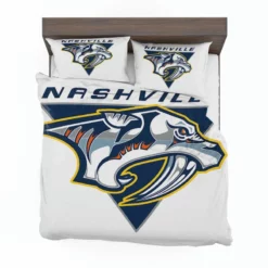 Nashville Predators Strong NHL Hockey Team Bedding Set 1