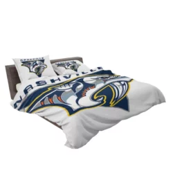 Nashville Predators Strong NHL Hockey Team Bedding Set 2