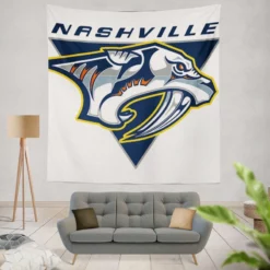 Nashville Predators Strong NHL Hockey Team Tapestry
