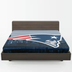 New England Patriots Popular NFL Football Team Fitted Sheet 1