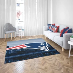 New England Patriots Popular NFL Football Team Rug 2