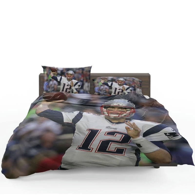 New England Patriots Tom Brady NFL Bedding Set