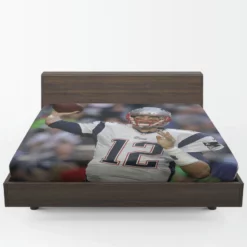 New England Patriots Tom Brady NFL Fitted Sheet 1