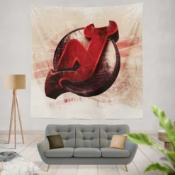 New Jersey Devils Excellent NHL Hockey Team Tapestry