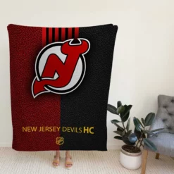 New Jersey Devils Professional Ice Hockey Team Fleece Blanket